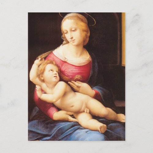 Raphael Sanzio _ Bridgewater Madonna Postcard