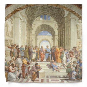 Raphael - School Of Athens Bandana by masterpiece_museum at Zazzle
