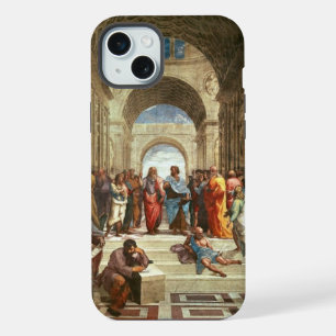 Raphael - School of Athens, famous painting iPhone 15 Plus Case