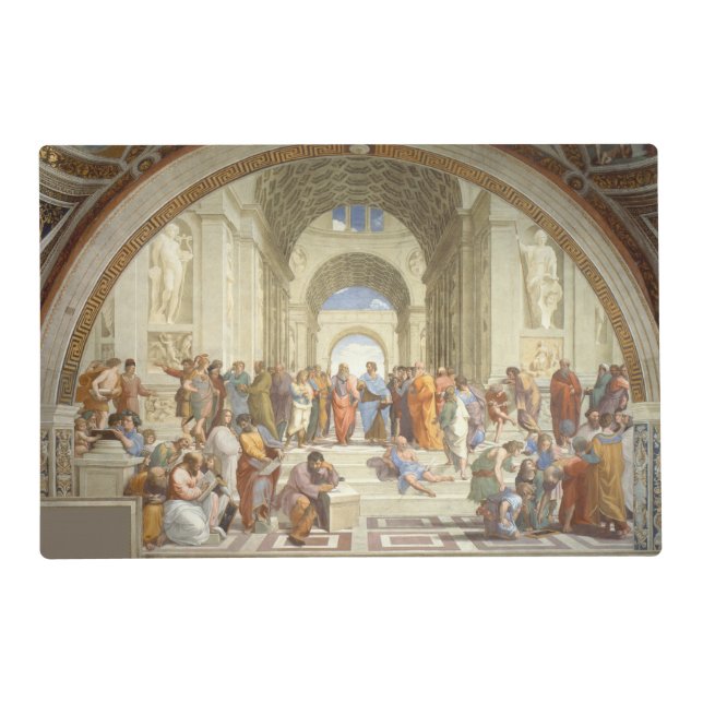 Raphael - School of Athens Placemat (Front)