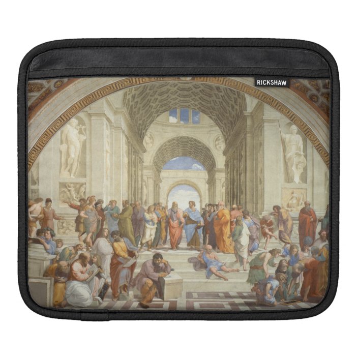 Raphael   School of Athens Sleeves For iPads