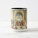 Raphael - School Of Athens Two-tone Coffee Mug at Zazzle