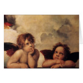 Raphael,Sistine Cherub (Front Horizontal)