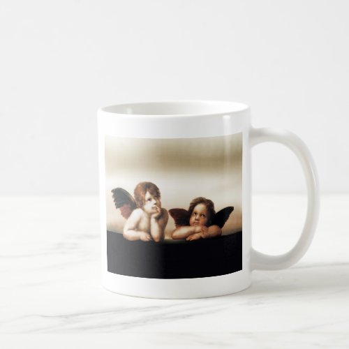 Raphael Sistine Madonnas Cherub Version 2 Coffee Mug