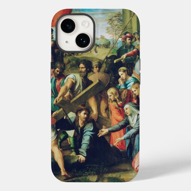 Raphael Spasimo Christ Falling Under Cross Art Case-Mate iPhone Case (Back)