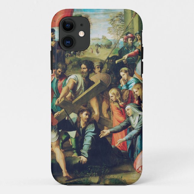 Raphael Spasimo Christ Falling Under Cross Art Case-Mate iPhone Case (Back)