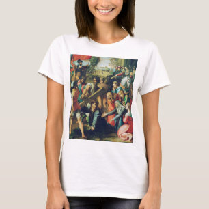 Raphael Spasimo Christ Falling Under Cross Art T-Shirt