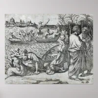 Raphael - The Miraculous Draught Of Fishes Poster