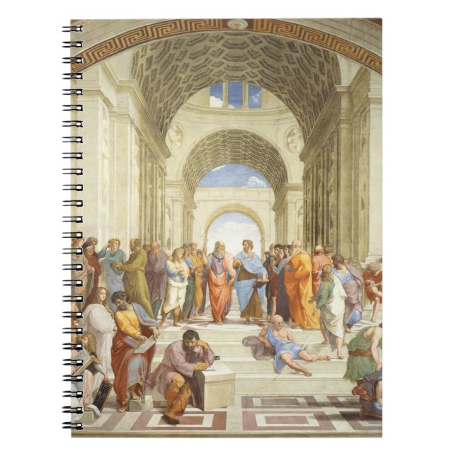 Raphael - The school of Athens 1511 Notebook (Front)