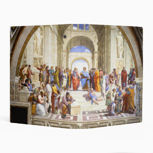 Raphael The School of Athens Renaissance Art Mini Binder