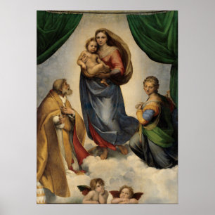 Raphael - The Sistine Madonna Poster