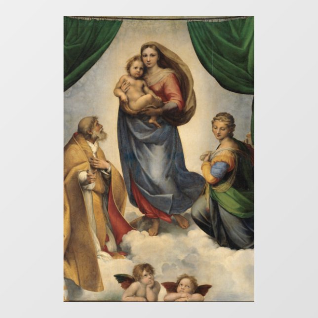 Raphael - The Sistine Madonna Statuette (Front)