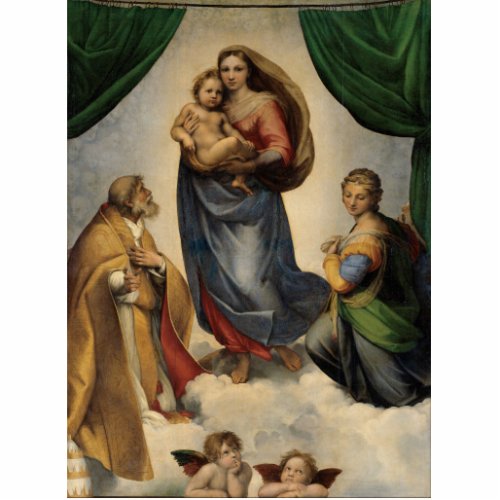 Raphael _ The Sistine Madonna Statuette