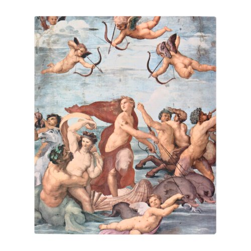 RAPHAEL _  Triumph of Galatea 1512 Metal Print