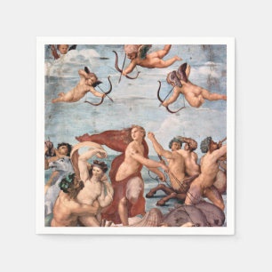 RAPHAEL -  Triumph of Galatea 1512 Paper Napkins