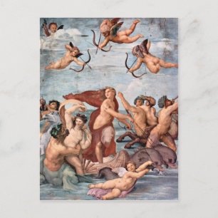 RAPHAEL - Triumph of Galatea 1512 Postcard