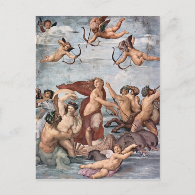 RAPHAEL -  Triumph of Galatea 1512 Postcard (Front)