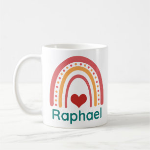Raphael Vintage Boho Rainbow Coffee Mug