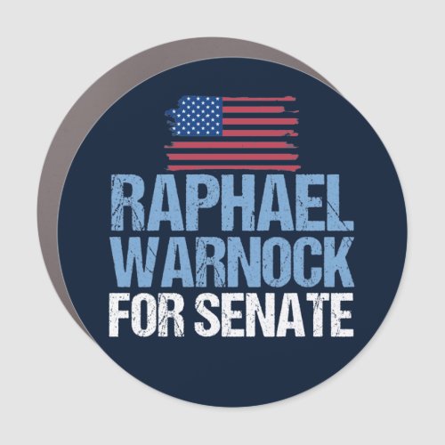 Raphael Warnock for Senate 2022 Georgia Election Car Magnet