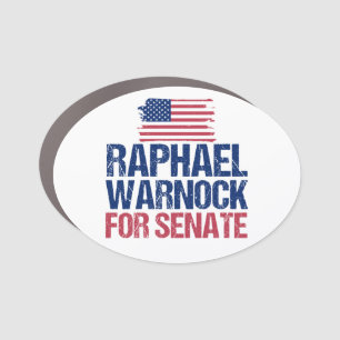 Raphael Warnock for U.S. Senate 2022 Election Car Magnet
