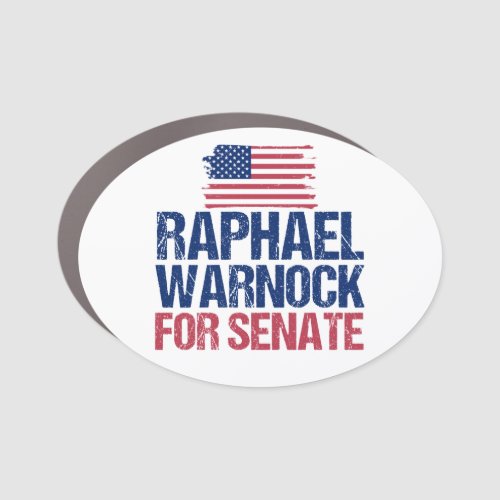 Raphael Warnock for US Senate 2022 Election Car Magnet