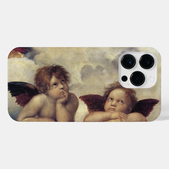 Raphael's Angels iPhone Case (Back Horizontal)