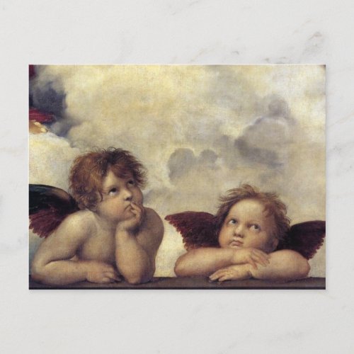 Raphaels Angels Postcard