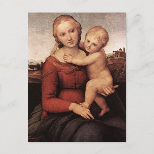 Raphaels Beautiful Madonna Postcard