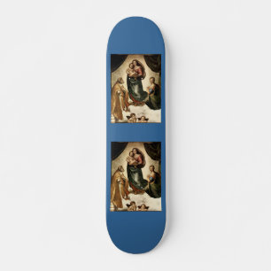 Raphael's Classic "Sistine Madonna" (circa 1513) Skateboard Deck