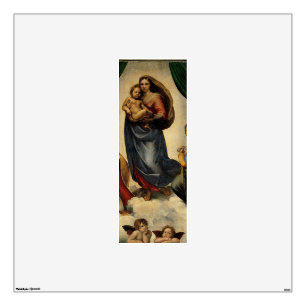 Raphael's Classic "Sistine Madonna" (circa 1513) Wall Sticker