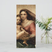 Raphael's "Sistine Madonna" Detail (circa 1513) (Standing Front)