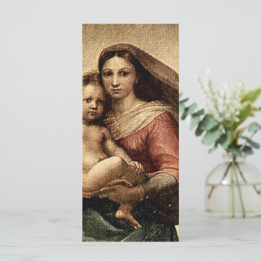 Raphael's "Sistine Madonna" Detail (circa 1513) (Standing Front)