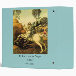 Raphael's "St. George and the Dragon" (circa 1505) Binder