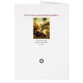 Raphael's "St. George and the Dragon" (circa 1505) Cards (Back)