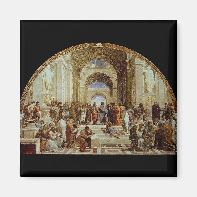 Raphael's "The School of Athens" (circa 1511) Magnet (Front)