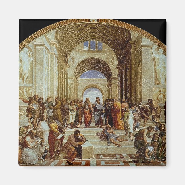 Raphael's "The School of Athens" (circa 1511) Magnet (Front)