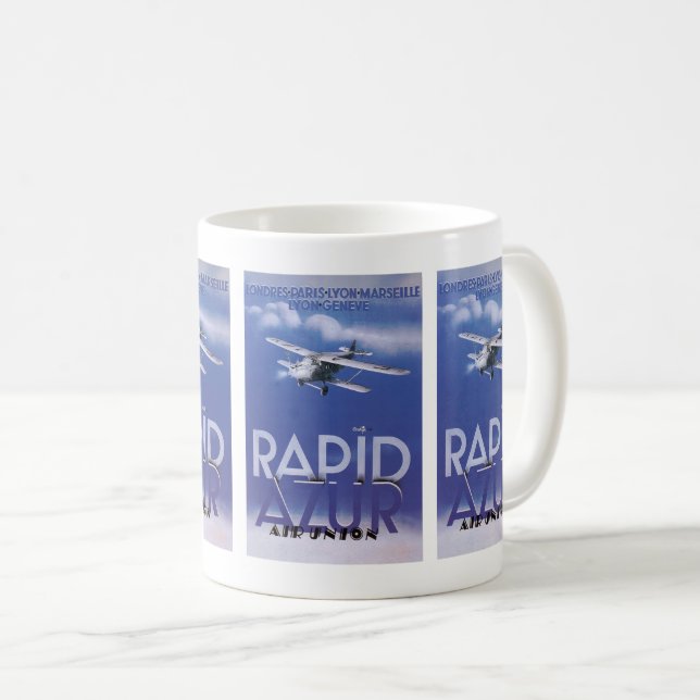 Rapid Azur Coffee Mug (Front Right)