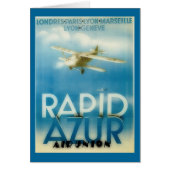 rapid azur - vintage travel (Front)