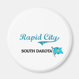 Rapid City South Dakota City Classic Magnet