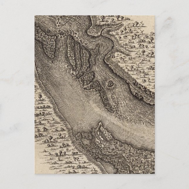 Rapids, in the River Ohio Postcard (Front)