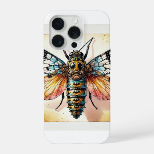 Rapisma Insect 210624IREF115 _ Watercolor iPhone 15 Pro Case