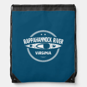 Rappahannock River, Virginia Drawstring Bag