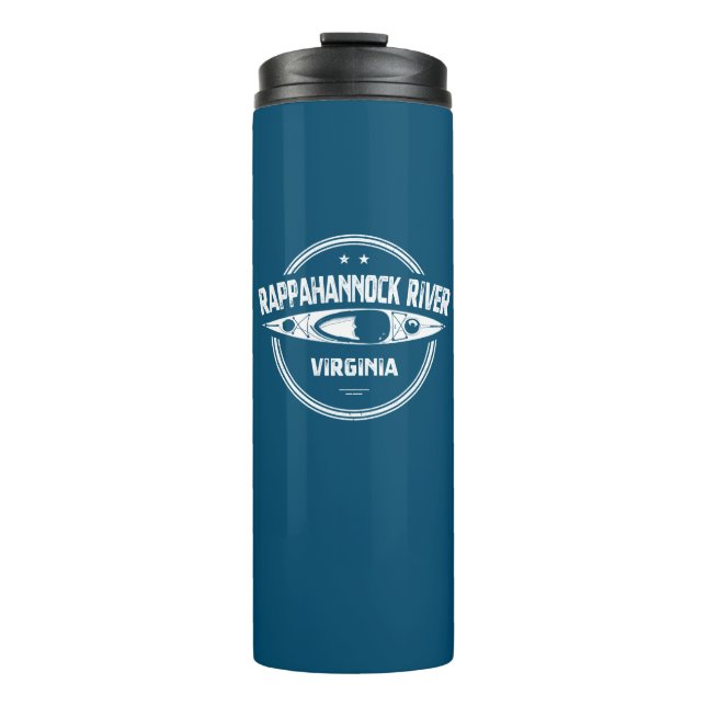 Rappahannock River, Virginia Thermal Tumbler (Front)