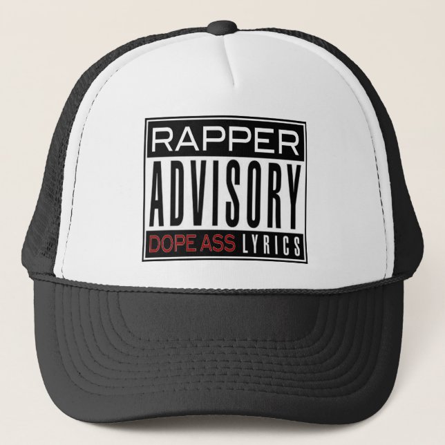RAPPER ADVISORY HAT (Front)
