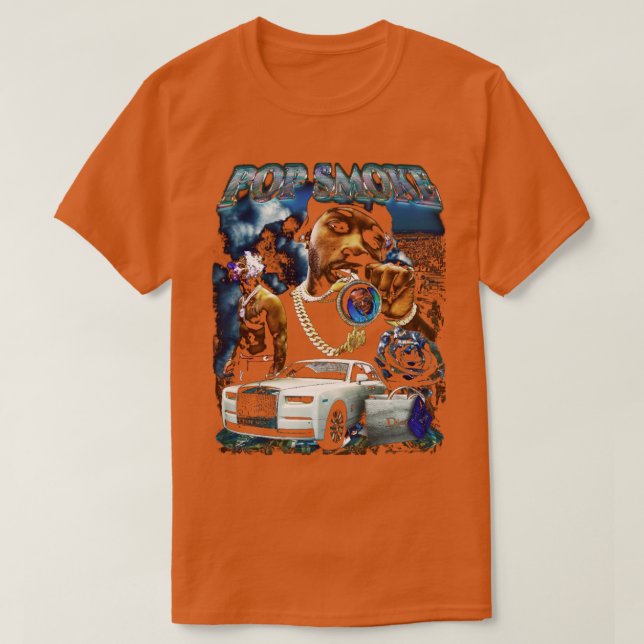 Rapper Gangster Vintage Bootleg 90s T-Shirt (Design Front)