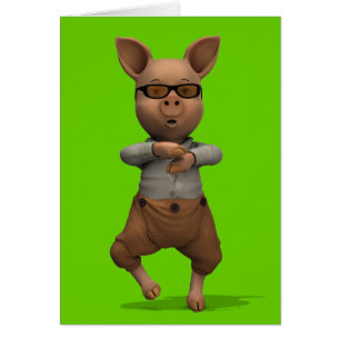 Rapper Pig Cards