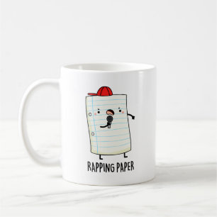 Rapping Paper Funny Wrapping Paper Pun Coffee Mug