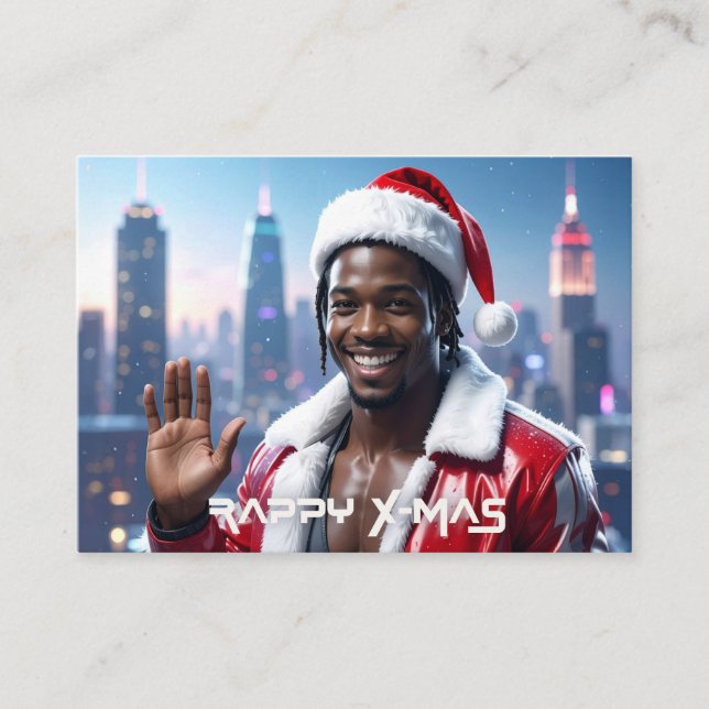 RAPPY X-MAS ENCLOSURE CARD (Front)