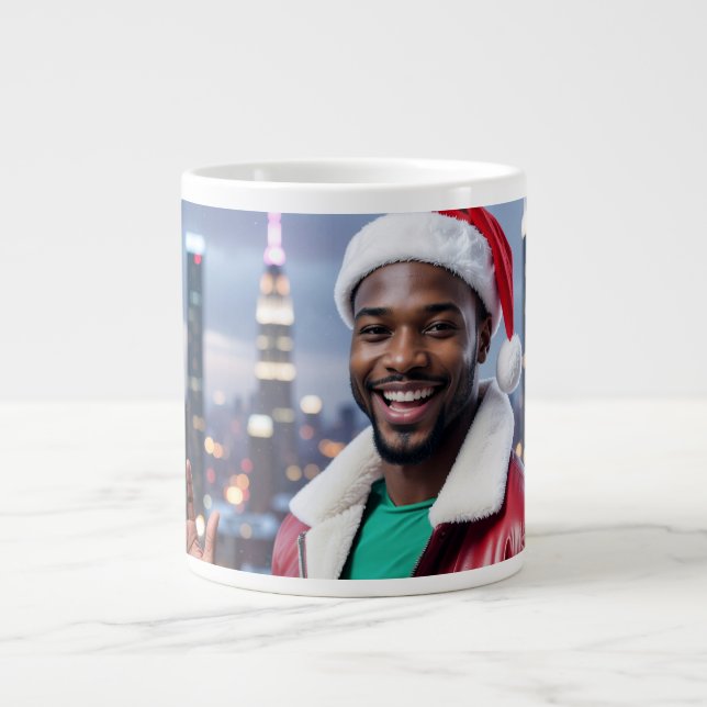 RAPPY X-MAS GIANT COFFEE MUG (Front)