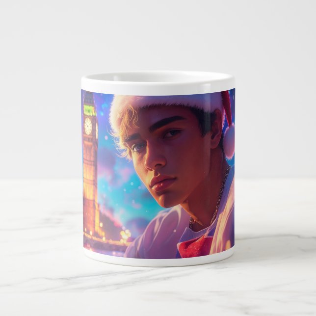 RAPPY X-MAS GIANT COFFEE MUG (Front)